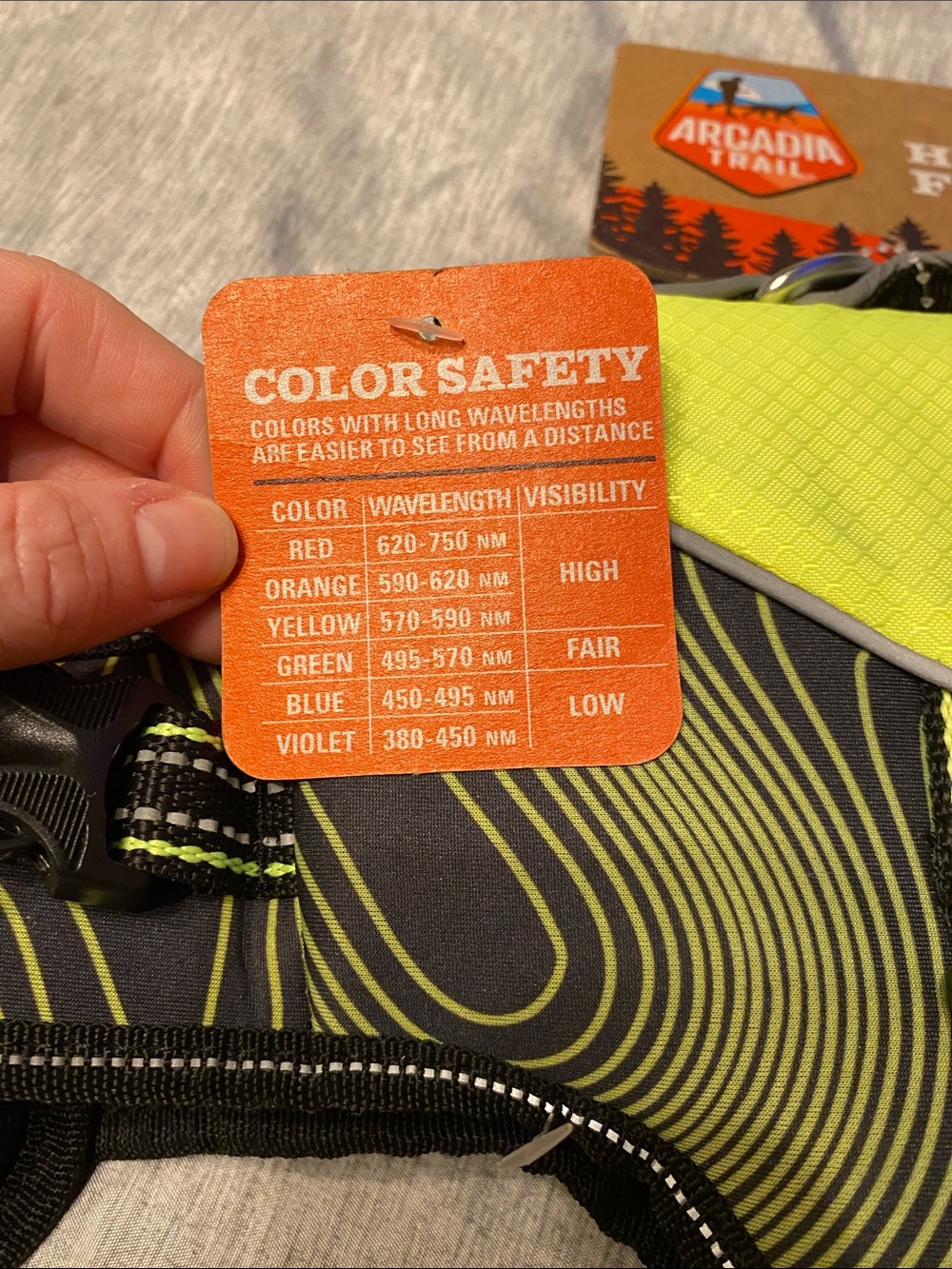 Arcadia Trail Dog Puppy Life Vest (Floatation Aid) SZ X-Small Neon Yellow NEW - Picture 4 of 7